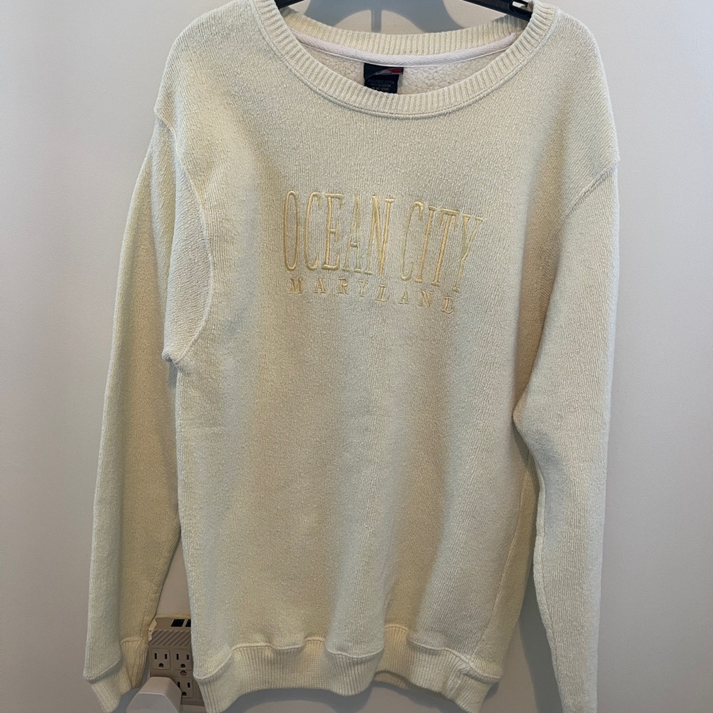 Ocean City Cream Sweater